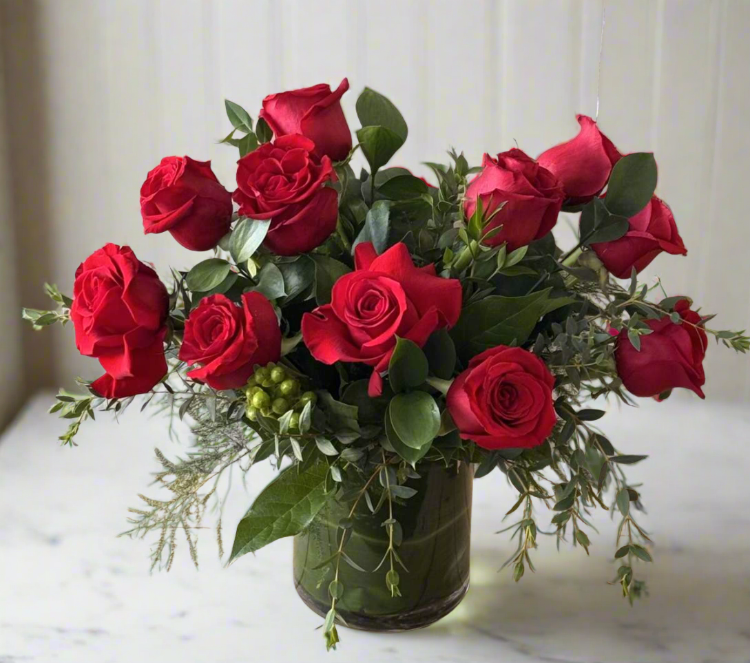 Same day red roses chicago