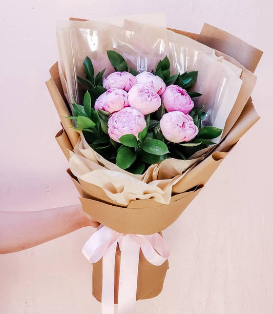 The Pink Peonies Bouquet